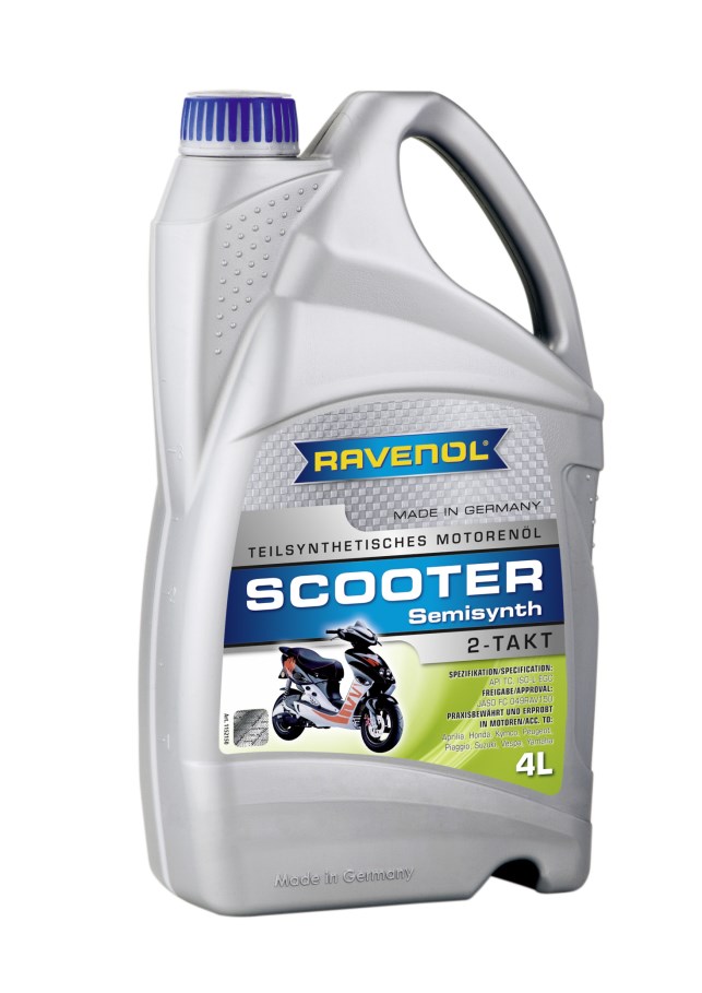 Купить RAVENOL 4014835728196 Моторное масло Ravenol Scooter 2-Takt Teilsynt 5W-30 4л